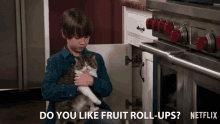do you like fruit roll ups finn carr jack alexa and katie offering
