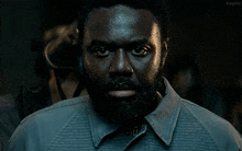 a close up of a man 's face with the word kepler in the corner