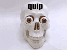 Quip Skull GIF