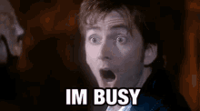 Busy Im Busy GIF - Busy Im Busy The Doctor GIFs