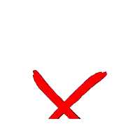 a red cross with the word ne underneath