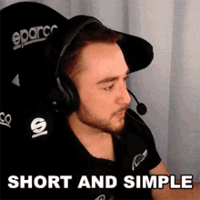 Short And Simple Anthony Alfredo GIF - Short And Simple Anthony Alfredo Short And Straightforward GIFs