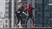 Scared Mj GIF - Scared Mj Peter Parker GIFs