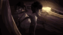 Mikasa Staring At Bertholdt GIF - Mikasa Staring At Bertholdt Attack On Titan GIFs