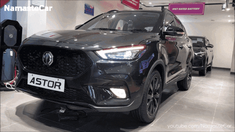 Mg Zs Astor Blackstorm Cars GIF