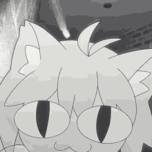 a black and white drawing of a cartoon character with glasses
