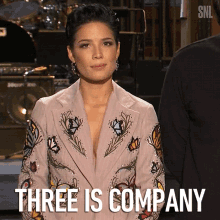 Three Is Company Halsey GIF - Three Is Company Halsey Saturday Night Live GIFs