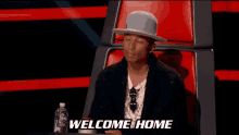 Welcome Home GIF - The Voice Pharrell Williams Welcome Home GIFs