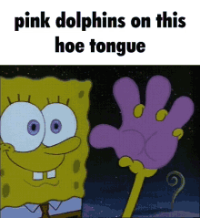 itsoktocry shoemake spongebob pink dolphins rock bottom