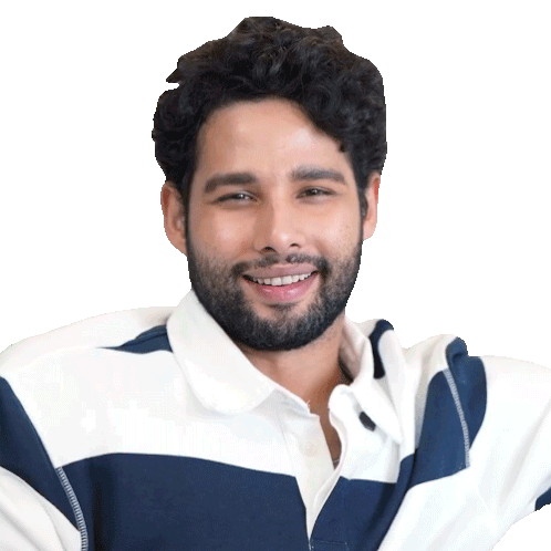 Red Flag Siddhant Chaturvedi Sticker - Red Flag Siddhant Chaturvedi Pinkvilla Stickers