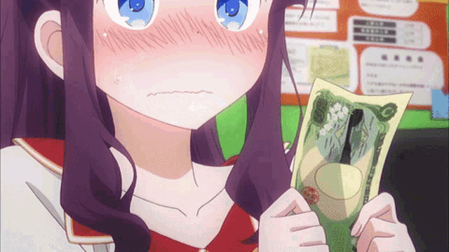 Anime Money GIF - Anime Money - Discover & Share GIFs