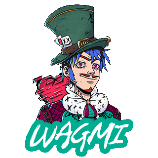Jokerclub Wagmi Sticker - Jokerclub Joker Wagmi Stickers