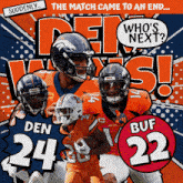 Buffalo Bills (22) Vs. Denver Broncos (24) Post Game GIF