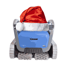 maytronics dolphin robot dolphin robotic pool cleaner christmas christmas hat