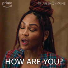 How Are You Camille Parks GIF - How Are You Camille Parks Harlem GIFs
