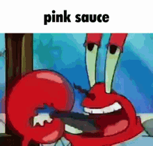 pink sauce pink sauce mr krabs hospital