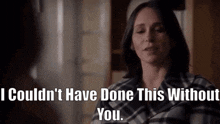 911 Show Maddie Buckley GIF - 911 Show Maddie Buckley I Couldnt Have Done This Without You GIFs