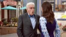 ted danson michael shocked surprised oh my god