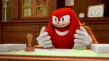 Knuckles No More GIF - Knuckles No More Approving GIFs