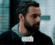Jake Johnson Ouch GIF - Jake Johnson Ouch That Hurts GIFs