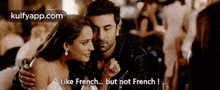 Like French. But Not French !.Gif GIF - Like French. But Not French ! Ranbir Kapoor Anna Bessonova GIFs