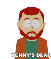 Kennys Dead Kyle Broflovski Sticker - Kennys Dead Kyle Broflovski South Park Stickers