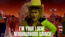 Im Your Local Neighborhood Grinch Matthew Morrison GIF