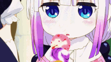 dragon maid cute baby anime nom nom
