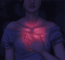 My Heart Beats For You I Love You GIF - My Heart Beats For You I Love You Innocent Soul GIFs