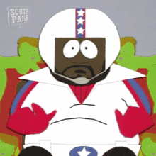 Shocked Jerome Chef Mcelroy GIF - Shocked Jerome Chef Mcelroy South Park GIFs