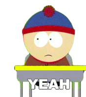 Yeah Stand Marsh Sticker - Yeah Stand Marsh South Park Stickers