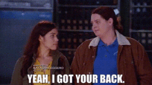 Superstore Amy Sosa GIF - Superstore Amy Sosa Yeah I Got Your Back GIFs