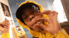 Smoking Weed Rico Nasty GIF - Smoking Weed Rico Nasty Smoke GIFs
