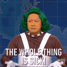 The Whole Thing Is Sick Bowen Yang GIF - The Whole Thing Is Sick Bowen Yang Saturday Night Live GIFs