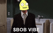 Bob Vibe Bob L'éponge GIF - Bob Vibe Bob L'éponge Bob Token GIFs