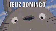 Sonrisa Feliz Domingo GIF - Totoro Feliz Domingo Sonrisa GIFs