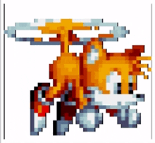 tails the fox flying miles tails prower sonic mania