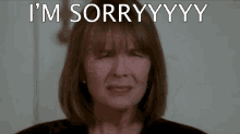 Sorry GIF - Sorry Diane Keaton Dramatic GIFs