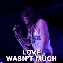 Love Wasnt Much Of A Friend Of Mine Steven Tyler GIF