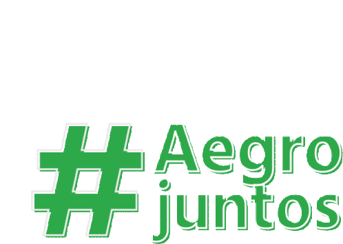 Aegro Aegro Juntos Sticker - Aegro Aegro Juntos Hashtag Stickers