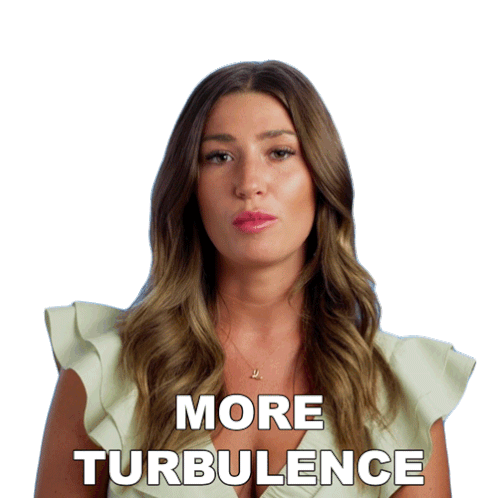 More Turbulence Emily Sticker - More Turbulence Emily The Real Love Boat Stickers