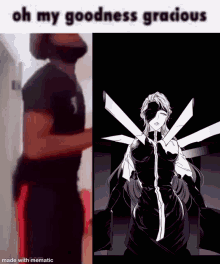 Oh My Goodness Gracious Aizen GIF - Oh My Goodness Gracious Aizen Female Aizen GIFs