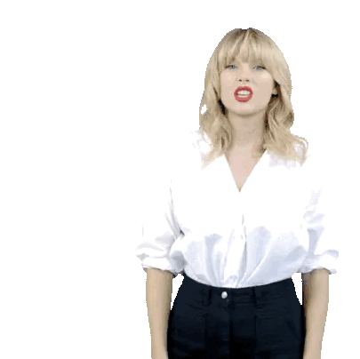 Taylor Swift Yes Sticker - Taylor Swift Yes Yeah Stickers