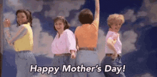 happy mothers day mothers day moms day greeting dancing