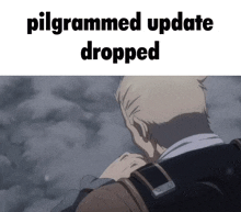 Pilgrammed Update Dropped Anime GIF - Pilgrammed Update Dropped Anime Roblox GIFs