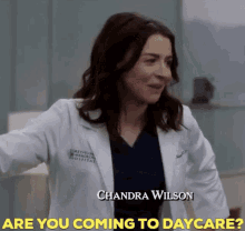 Greys Anatomy Amelia Shepherd GIF - Greys Anatomy Amelia Shepherd Are You Coming To Daycare GIFs