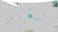 a screen shot of a video game with a blue button that says " continue "