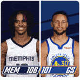 Memphis Grizzlies (106) Vs. Golden State Warriors (101) Post Game GIF - Nba Basketball Nba 2021 GIFs