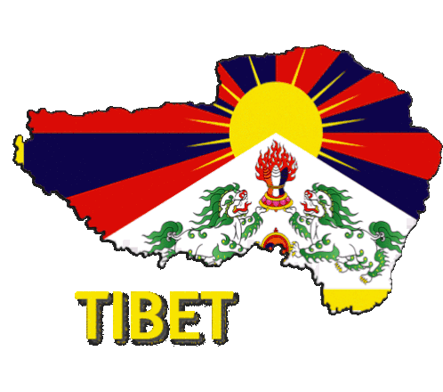 Tibet Is Not Part Of China Free Tibet Sticker - Tibet Is Not Part Of China Free Tibet Tibet Stickers