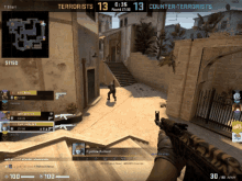a screenshot of a video game with the numbers 13 and 13 on the screen